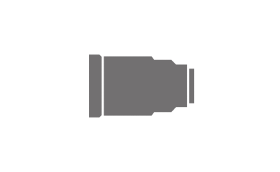Grey lens icon